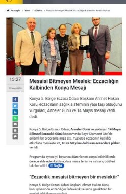 MAYIS 2026' DA BASINDA YER ALAN HABERLERİMİZ