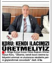  MAYIS 2025' DE BASINDA YER ALAN HABERLERİMİZ
