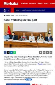 MAYIS 2026' DA BASINDA YER ALAN HABERLERİMİZ