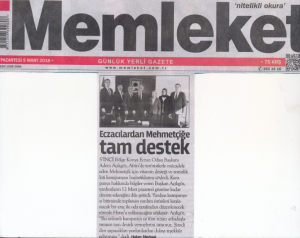 ŞUBAT 2018' DE ÇIKAN HABERLER
