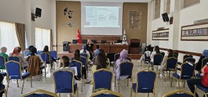 DERMOKOZMETİK EĞİTİMİ ODAMIZ KONFERANS SALONUNDA DÜZENLENDİ