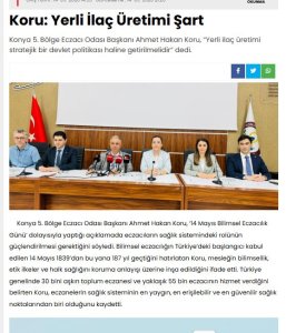 MAYIS 2026' DA BASINDA YER ALAN HABERLERİMİZ