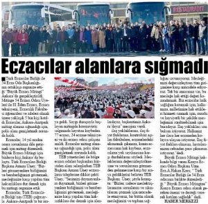 KASIM 2022' DE BASINDA YER ALAN HABERLERİMİZ