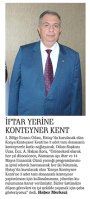 NİSAN 2023' DE BASINDA YER ALAN HABERLERİMİZ