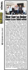 EKİM 2020' DE BASINDA YER ALAN HABERLERİMİZ
