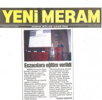 Nisan 2017'de Çıkan Haberler