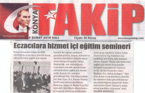 ŞUBAT 2018' DE ÇIKAN HABERLER