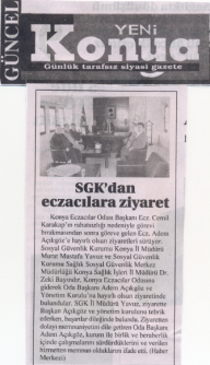 OCAK 2018' DE ÇIKAN HABERLER